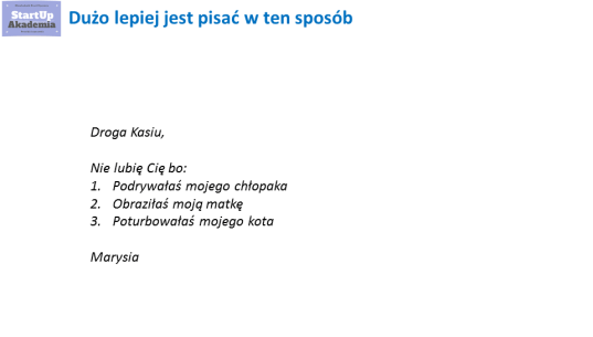 dobry wzorzec - krotki